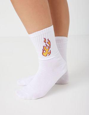 Chaussettes flamme