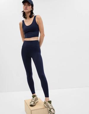 Fit High Rise Eclipse Full Length Leggings blue