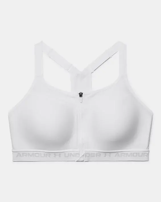 Women's Armour High Crossback Zip Sports Bra from Under Armour