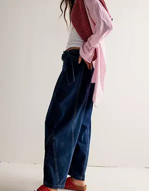 The Amsterdam High-Rise Barrel Jeans