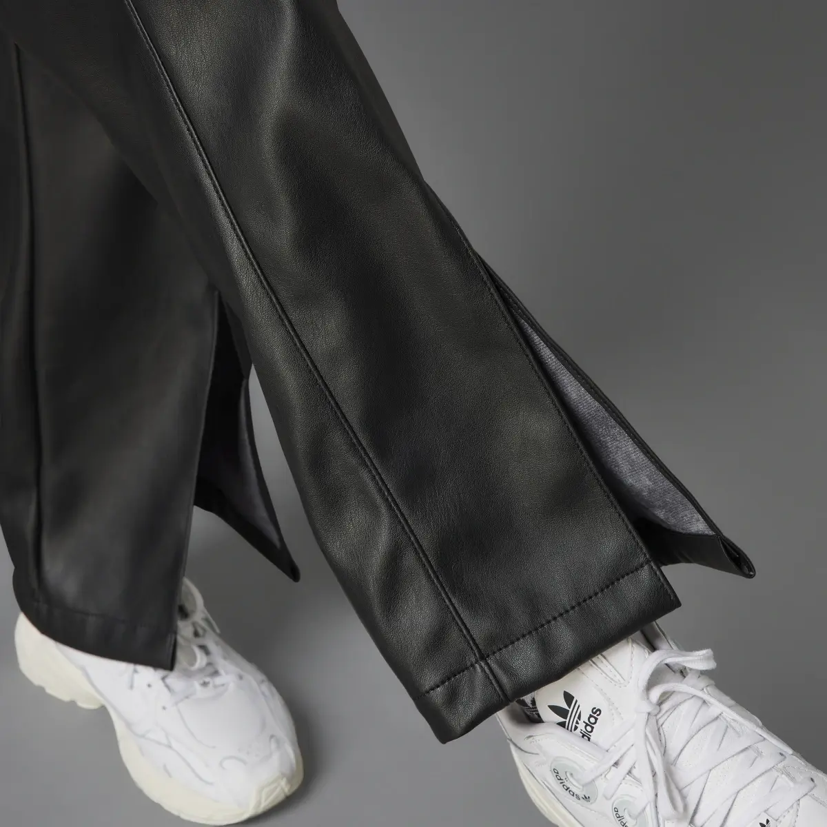 Adidas Always Original Faux Leather Track Pants. 3