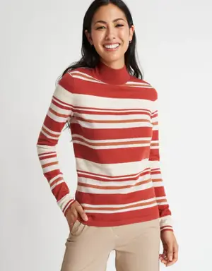 Merino Fitted Turtleneck Sweater
