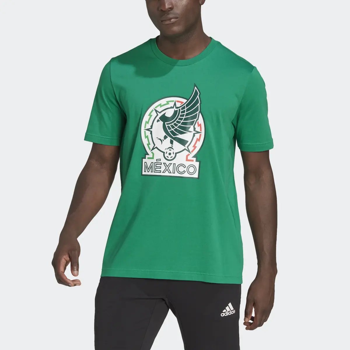 Adidas Playera Selección Nacional de México Estampada. 1