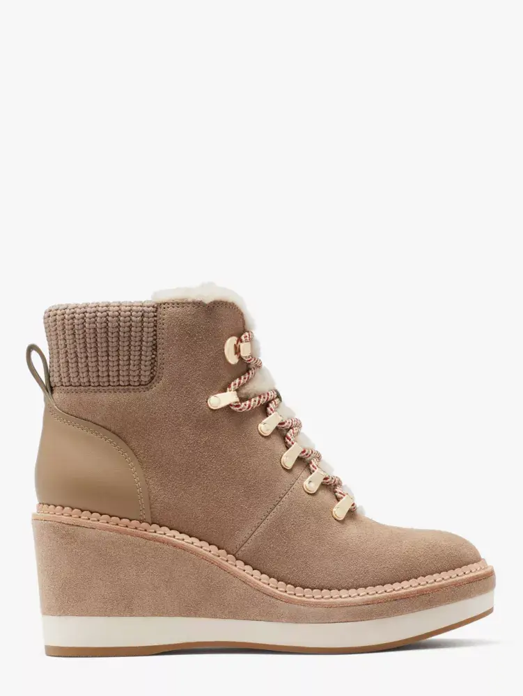 Kate Spade Willow Wedge Booties. 1