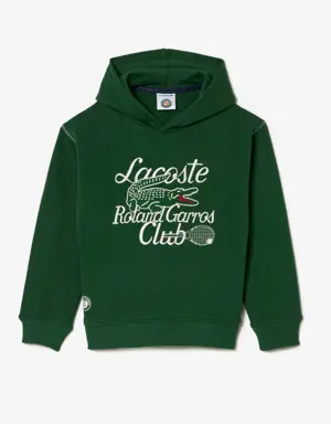 Lacoste Kids’ Lacoste Sport Roland Garros Edition Embroidered Sweatshirt