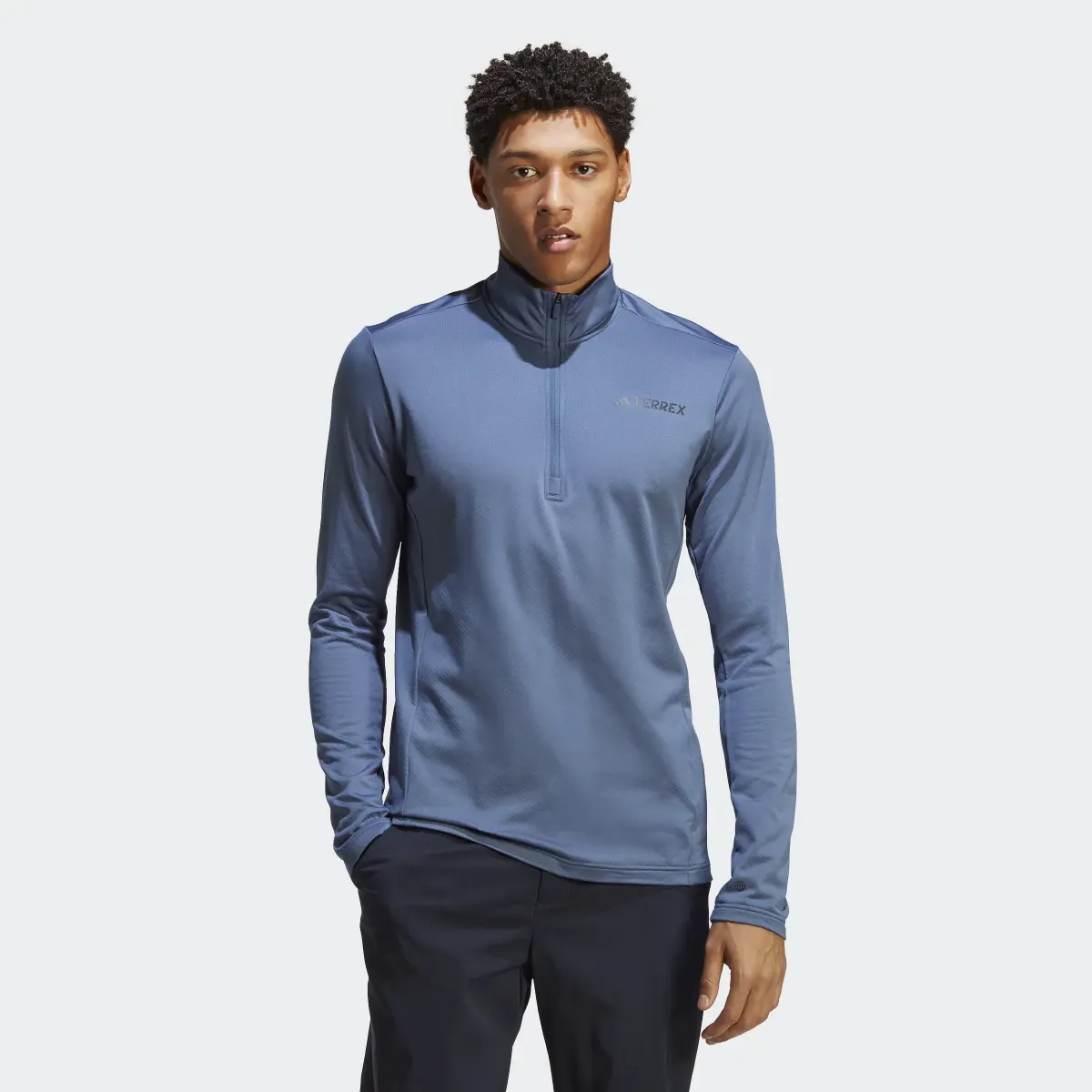 Adidas Terrex Multi 1/2 Zip Fleece Sweatshirt. 2