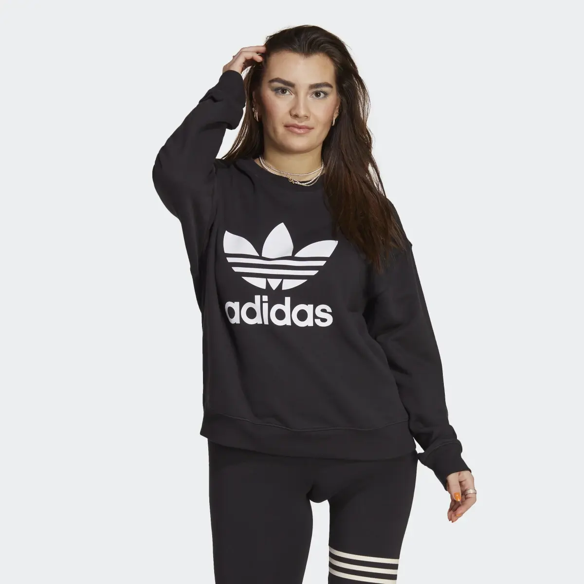 Adidas Trefoil Sweatshirt. 2