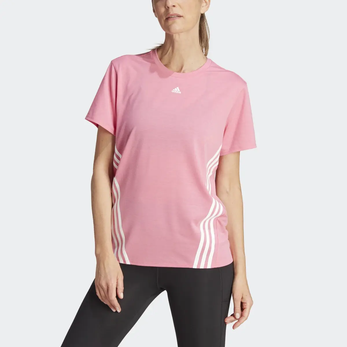 Adidas T-shirt Train Icons 3-Stripes. 1