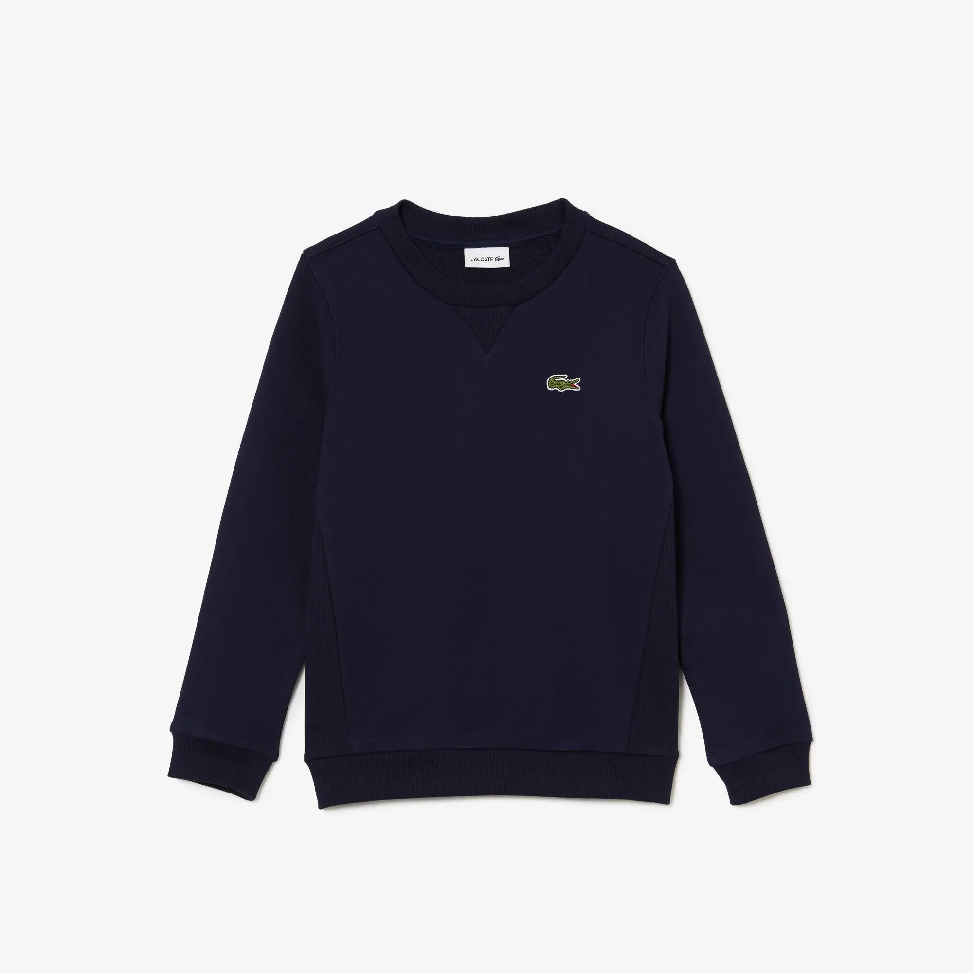 Lacoste Kinder-Sweatshirt aus Baumwoll-Fleece. 2