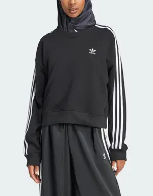 Adidas 3-Stripes Crew Sweatshirt