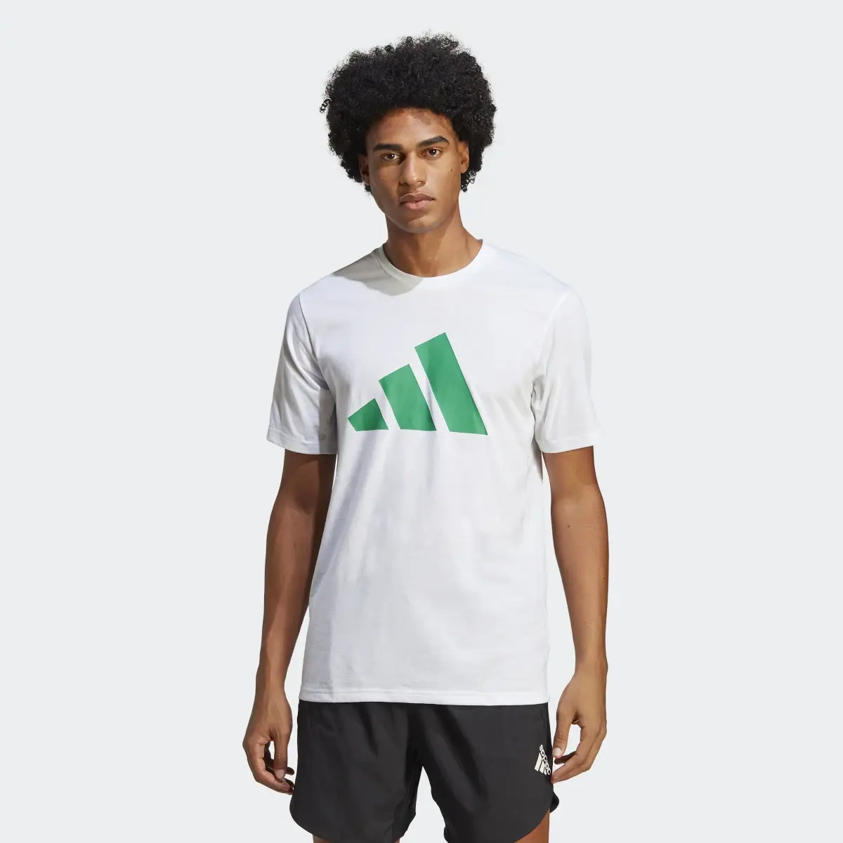 Adidas Train Essentials Feelready Logo Training T-Shirt. 2