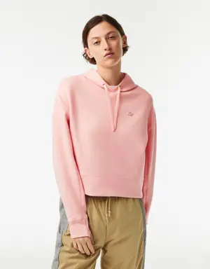 Sweatshirt à capuche Jogger femme Lacoste avec passe-pouce