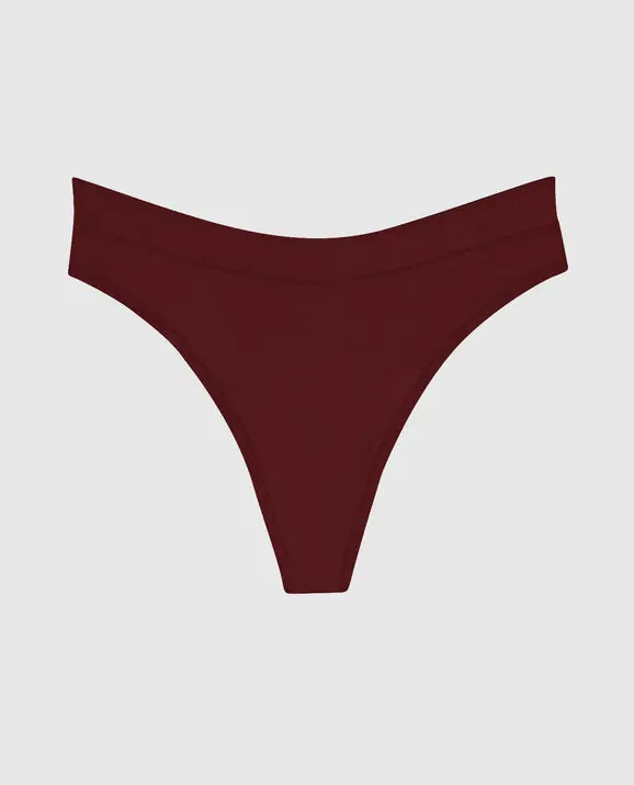 La Senza Ultrasoft Modal High Leg Thong Panty. 3