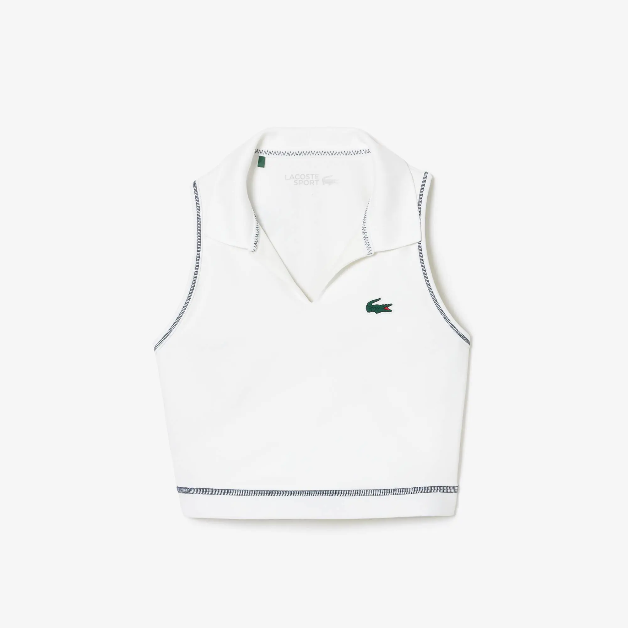 Lacoste Polo Style Recycled Fiber Sports Bra. 2