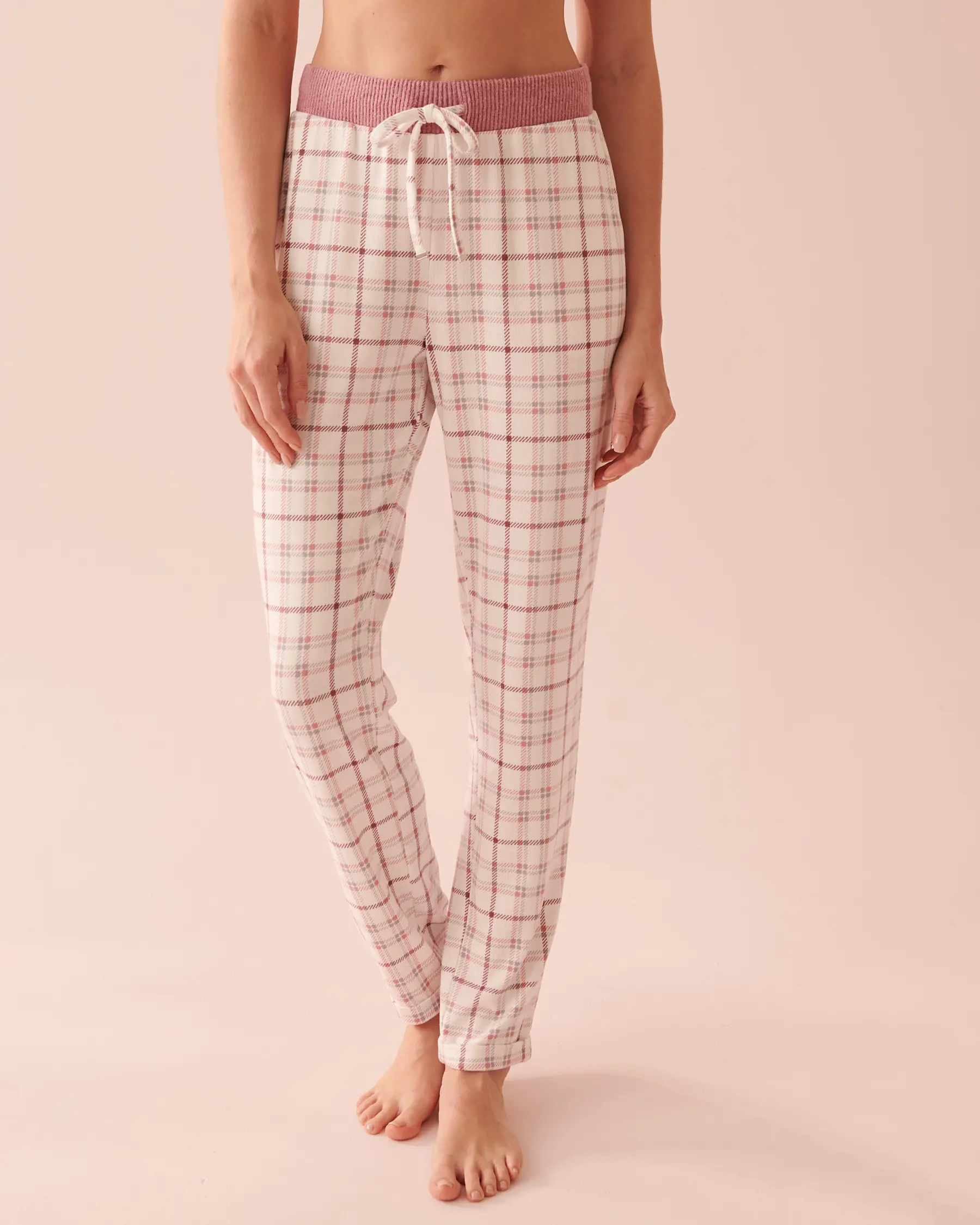 La Vie en Rose Soft Knit Pajama Pants. 1