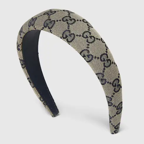 Gucci GG canvas hairband. 2