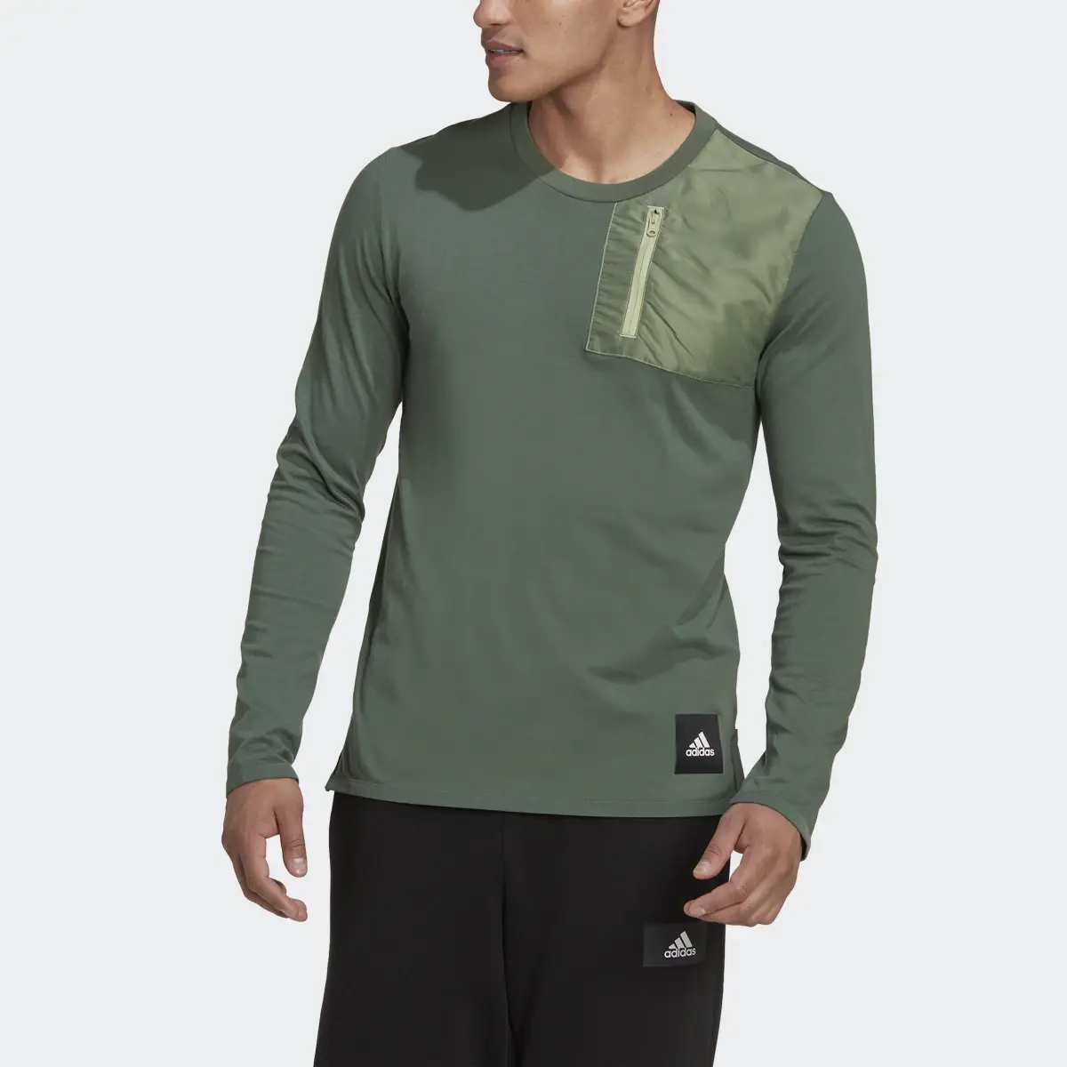 Adidas Long Sleeve Tee. 1