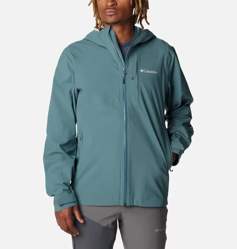 Columbia Men's Omni-Tech™ Ampli-Dry™ Rain Shell Jacket. 2