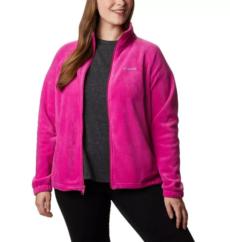 Columbia Women's Benton Springs™ Full Zip Fleece Jacket - Plus Size. 2