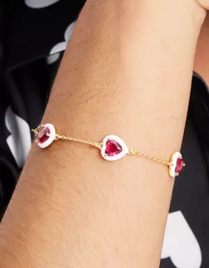 Sweetheart Line Bracelet