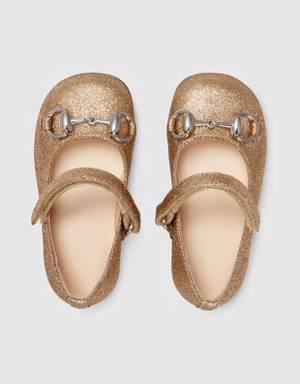 Toddler ballet flat with Horsebit