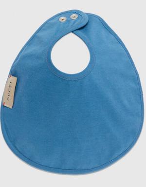 Baby cotton bib with Web