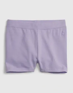 Toddler Organic Cotton Mix & Match Cartwheel Shorts purple