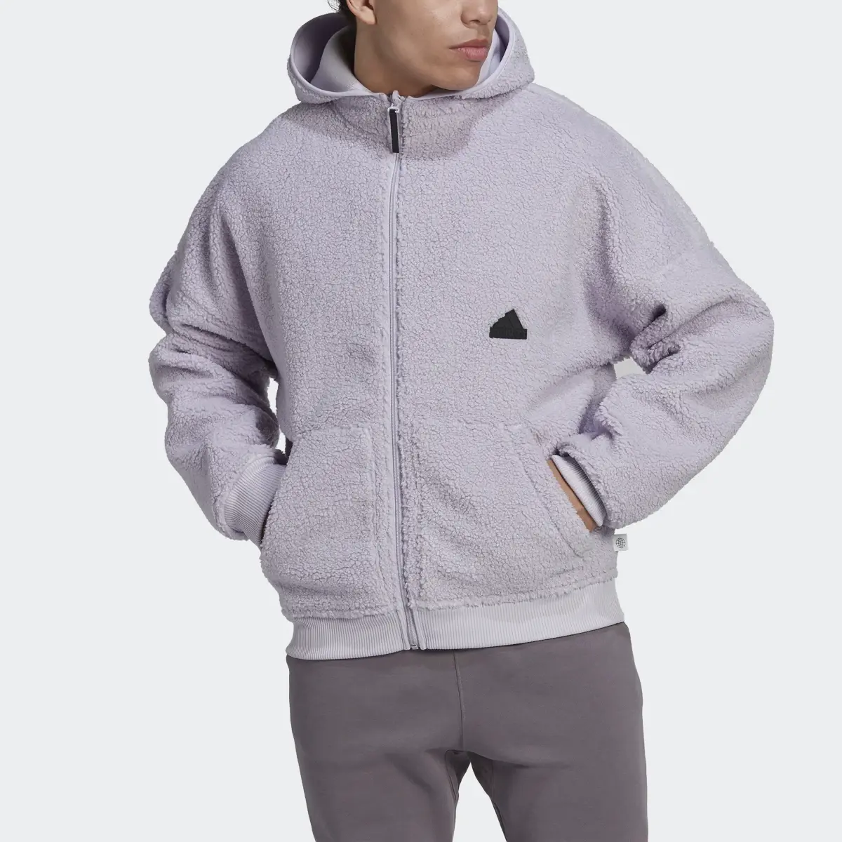 Adidas Sweat-shirt Polar Fleece Full-Zip. 1