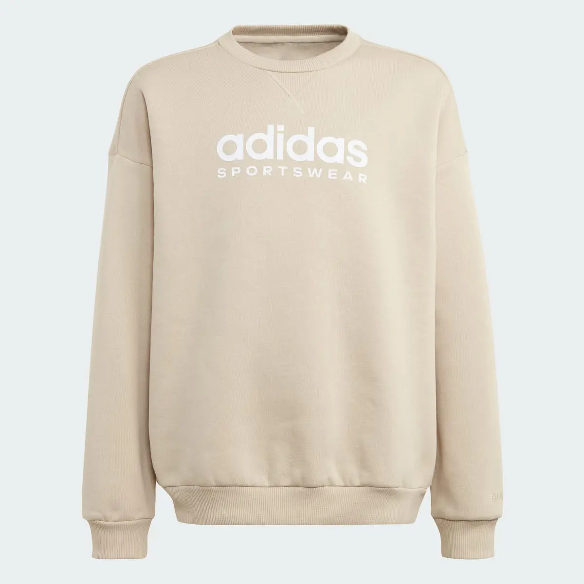 Adidas Fleece Crew Sweatshirt Kids. 1