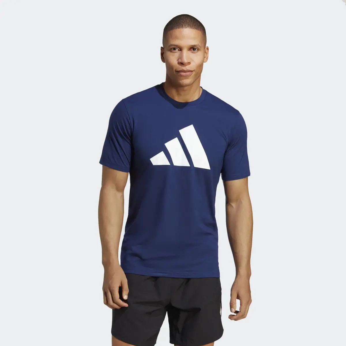 Adidas Train Essentials Feelready Logo Training Tee. 2