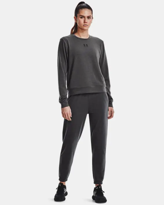 Under Armour Women's UA Rival Terry Crew. 3