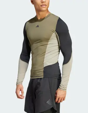 Techfit Colorblock Training Long Sleeve Tee