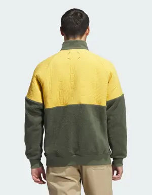 Adidas Giacca adicross Padded Fleece Half-Zip. 3 Adidas Giacca adicross Padded Fleece Half-Zip. 3