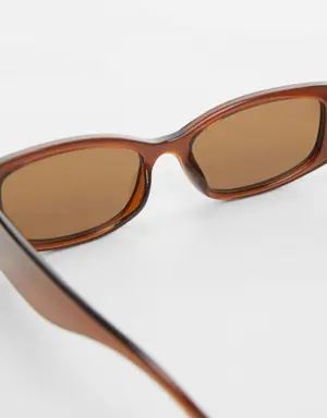 Rectangular sunglasses