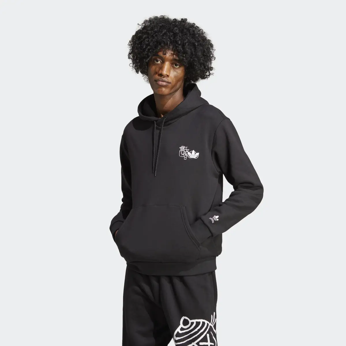 Adidas Sudadera con capucha Graphics Hack the Elite. 2