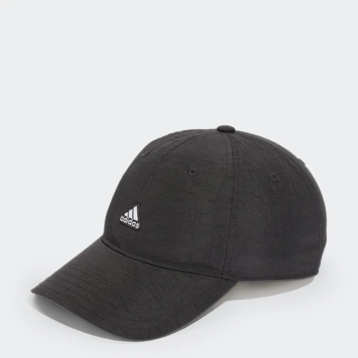 Adidas Crinkled Nylon Dad Hat. 1