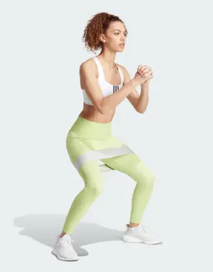 Adidas Optime Stash Pocket High-Waisted 7/8 Leggings. 3 Adidas Optime Stash Pocket High-Waisted 7/8 Leggings. 3