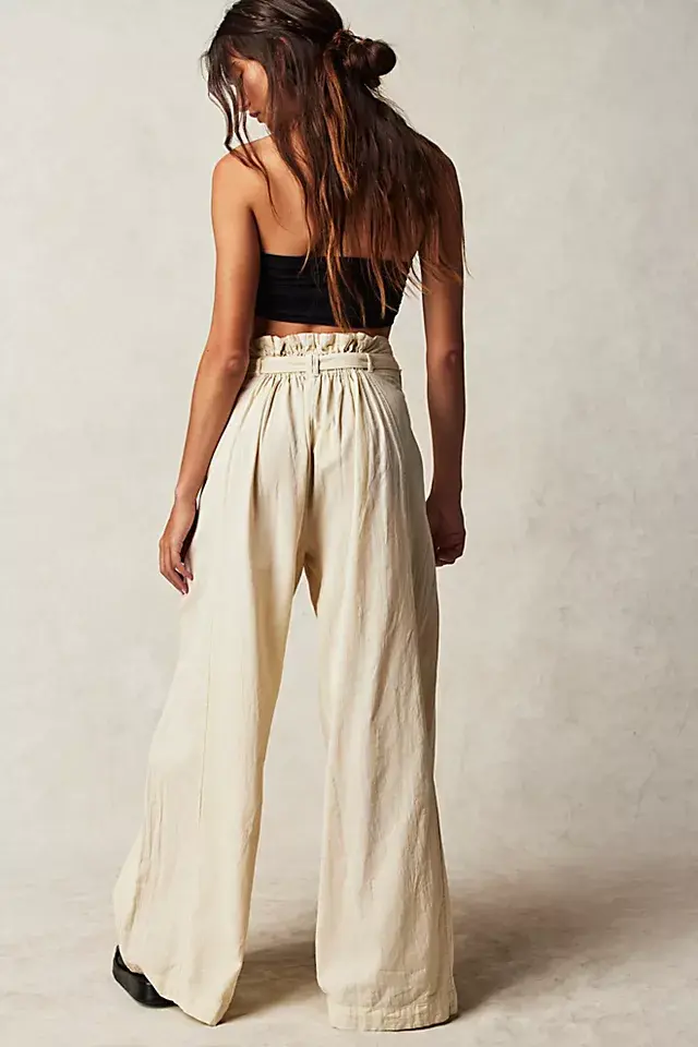 Free People Tied Down Wrap Pants. 2