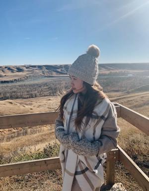 Beige - Cozy Lined Hat