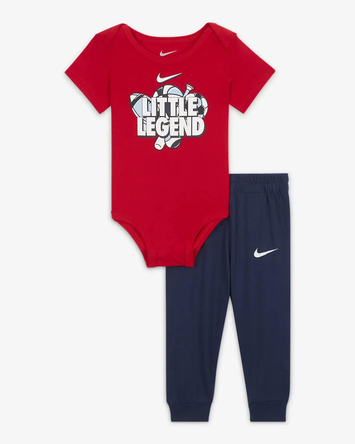 Nike Sportswear Bodysuit and Pants Set. 1