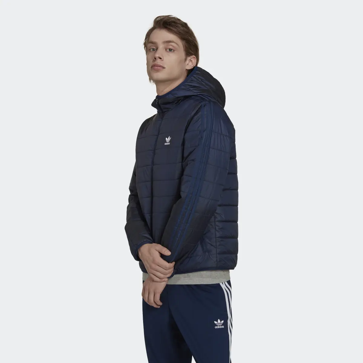 Adidas Padded Hooded Puffer Jacket. 2