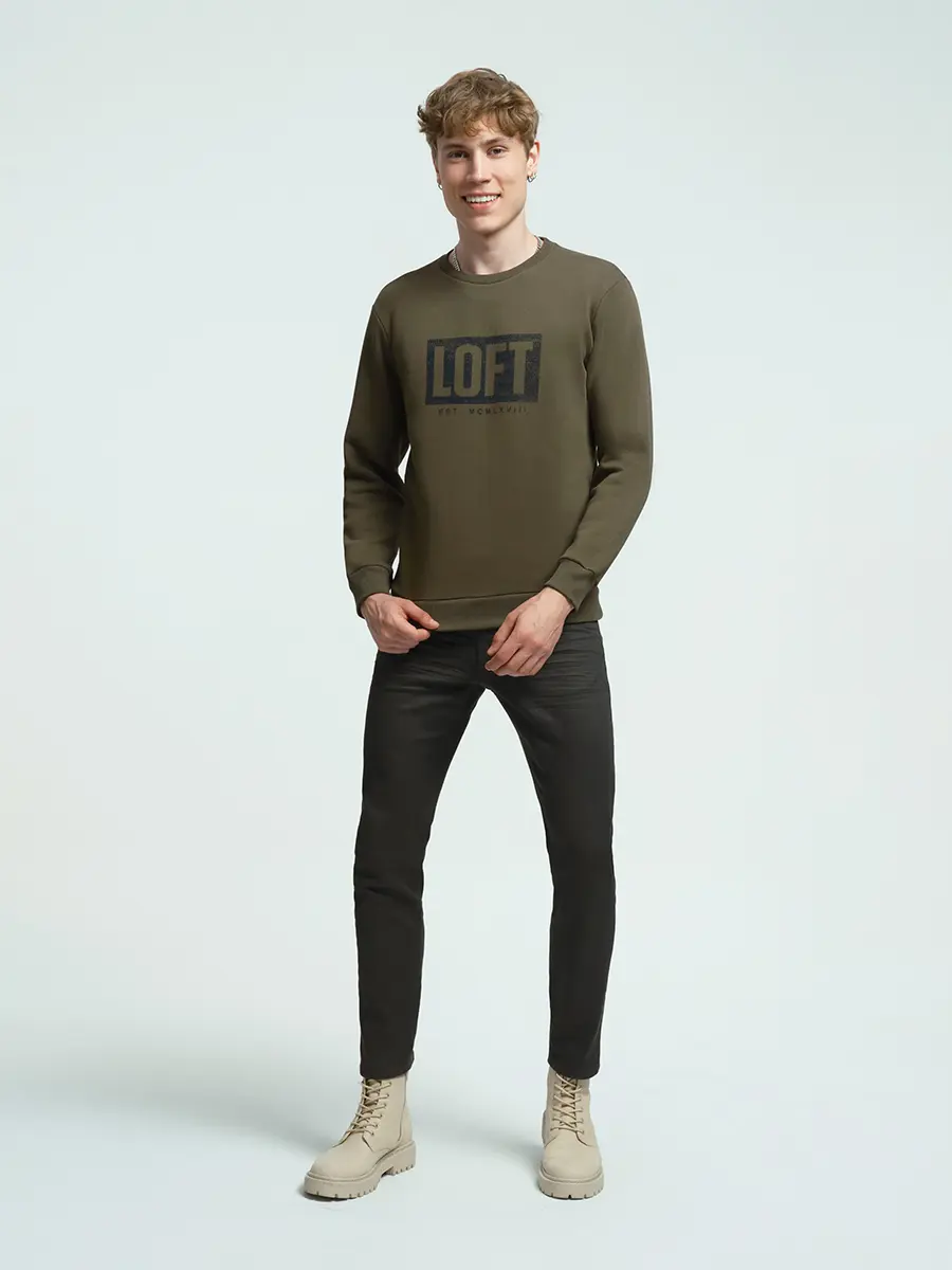 Loft Regular Fit Erkek Sweatshirt. 2