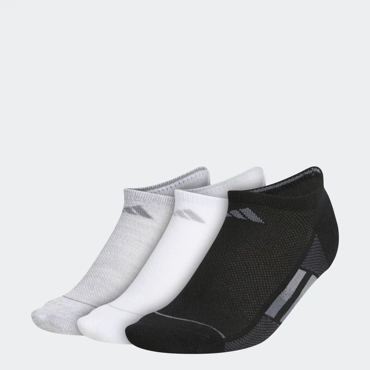Adidas Superlite Stripe No-Show Socks 3 Pairs. 1