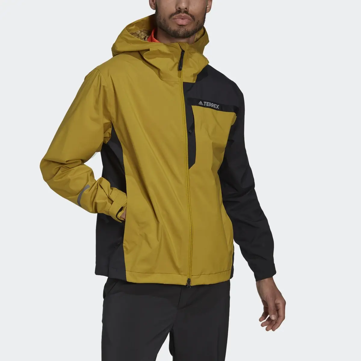 Adidas Terrex Multi RAIN.RDY 2.5-Layer Rain Jacket. 1