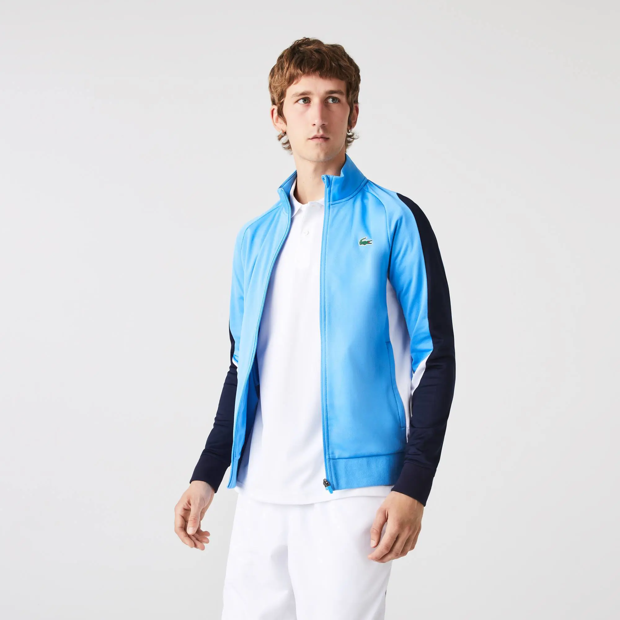 Lacoste Men's SPORT Classic Fit Zip-Up Tennis Sweatshirt. 1