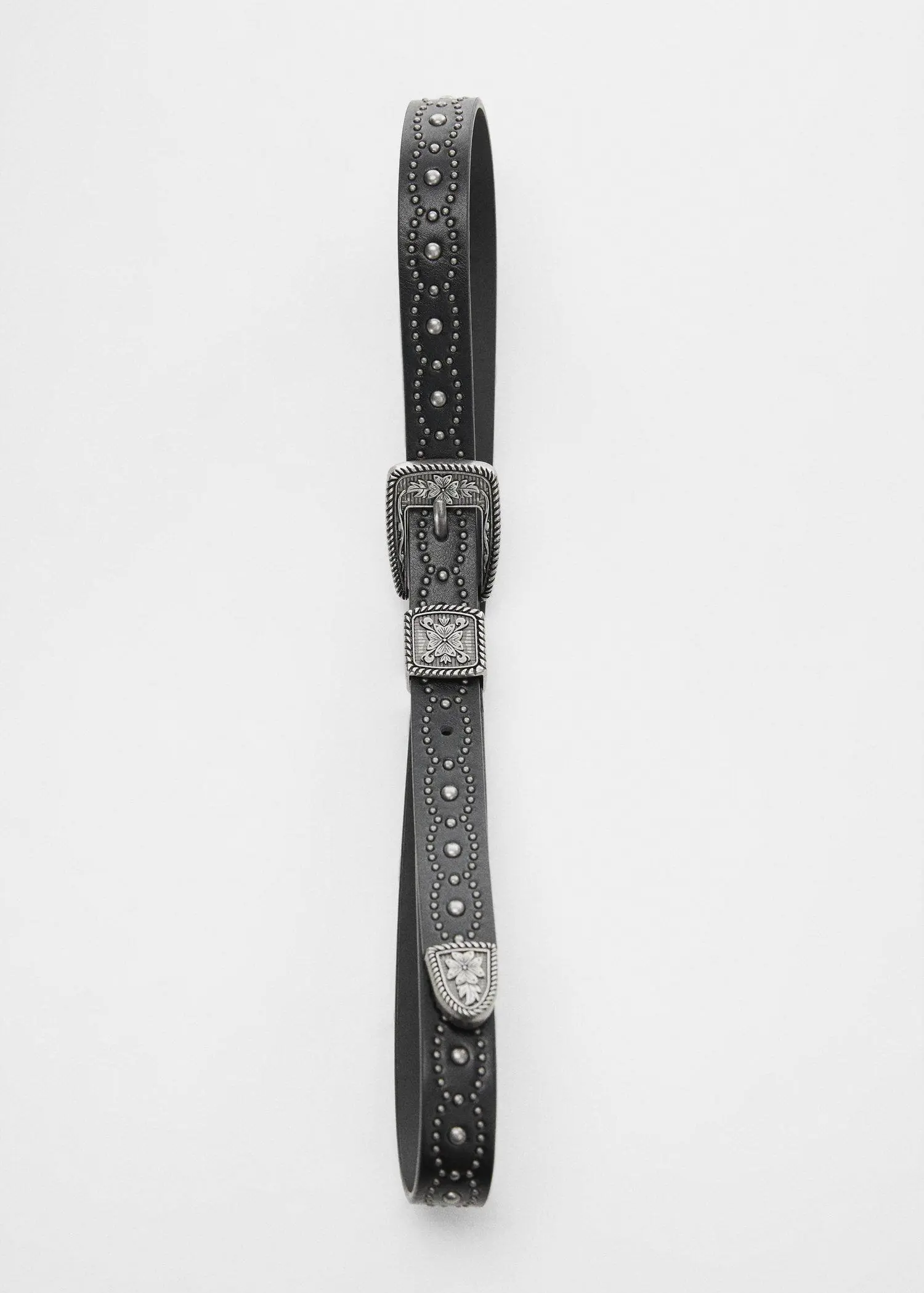 Mango Engraved buckle belt. 3