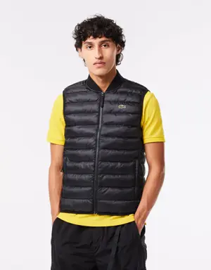 Lacoste Men's Water-Repellent Puffer Vest