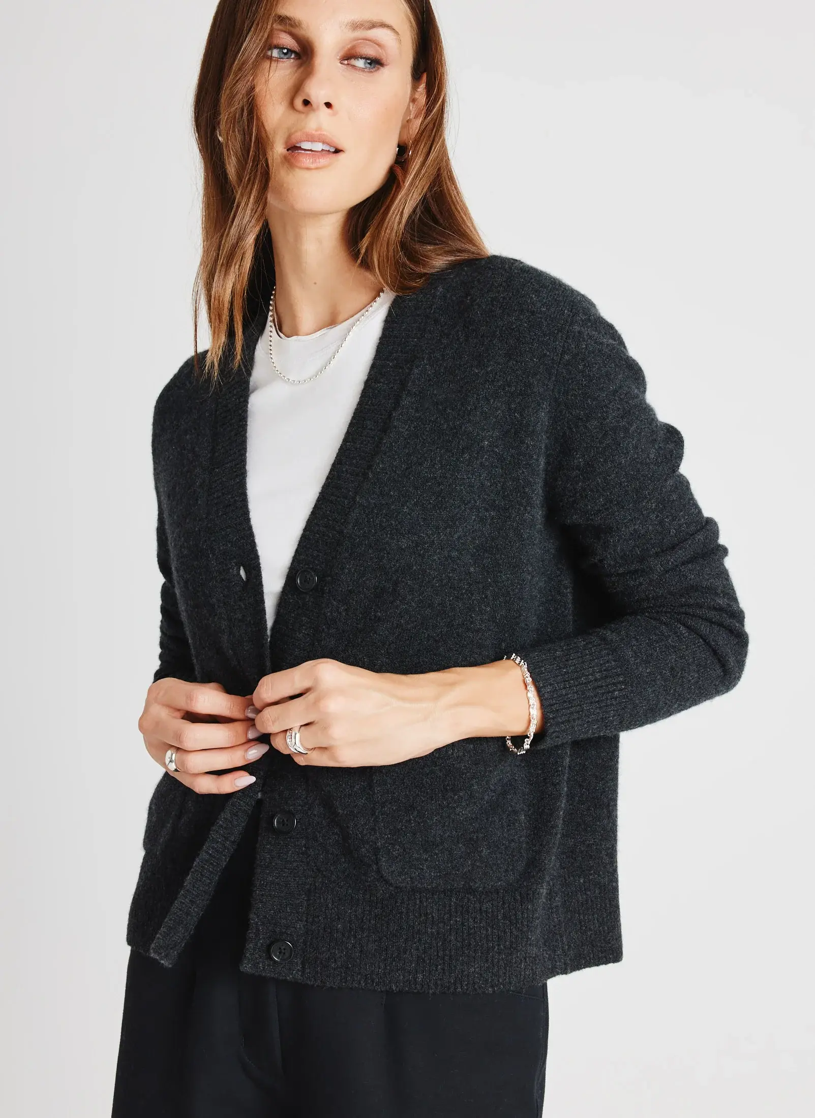 Kit And Ace Cashmere Cloud Cardigan. 1