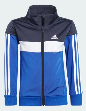 Adidas Survêtement scintillant Tiberio 3 bandes Colorblock Enfants. 2 Adidas Survêtement scintillant Tiberio 3 bandes Colorblock Enfants. 2