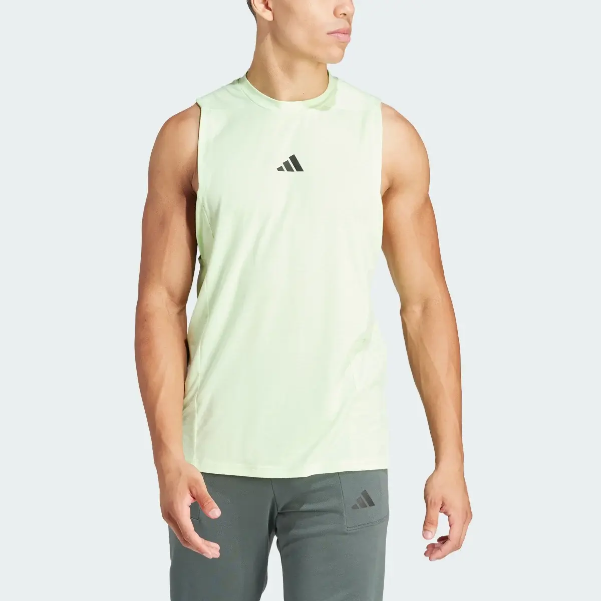 Adidas Designed for Training Workout Tank Top. 1